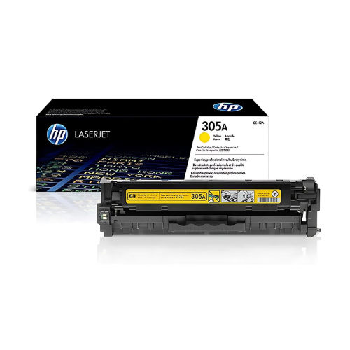 HP Laserjet Cartridge 305A - Yellow Laser