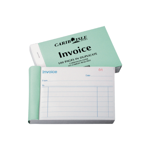 Carib Isle Invoice Book (CI-DI45-H)