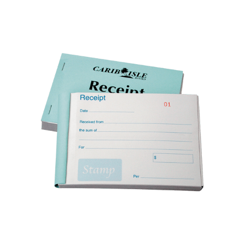 Carib Isle Receipt Book (CI-RB45-H)