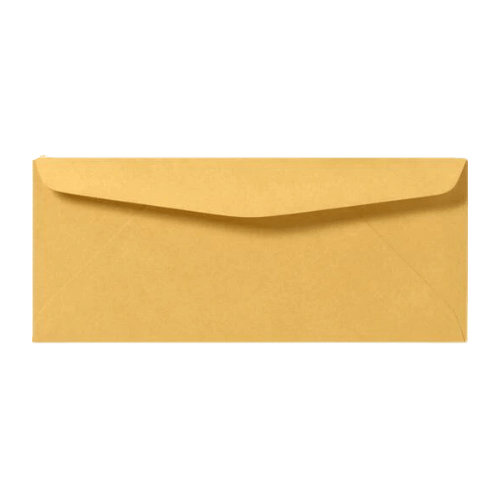 Manilla Brown Envelope 4 1/8 x 9 1/2