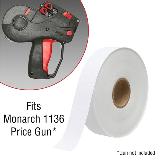 Monarch 1136 Pricing Gun Label (Single)