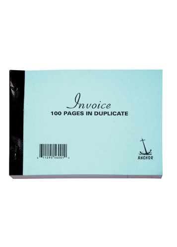 [BX-INVL-45] Anchor Invoice Book (BX-INVL-45)